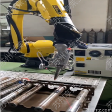機械行業機器人激光焊接應用