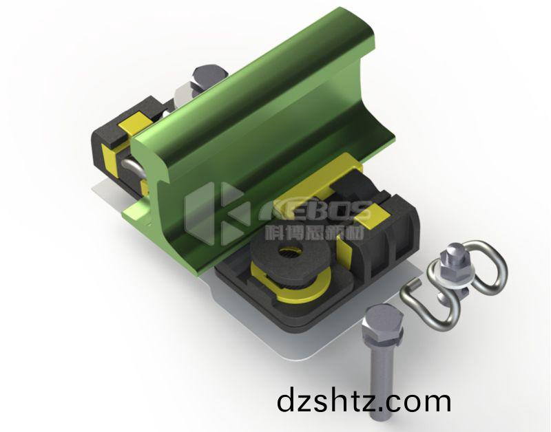 有攩肩型雙層非線性(xing)減振釦件