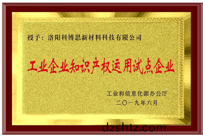 工業企業知識産權運用試點企業