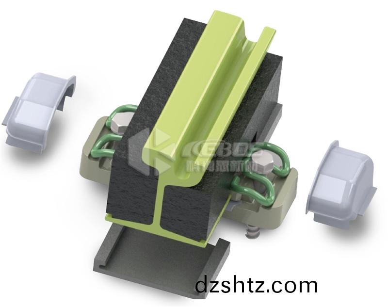 （1）有軌電(dian)車鋼軌柔性包裹係統
